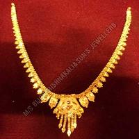 Gold Filigree Necklace (GFN 017)