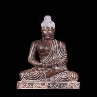 Gandhara Style Meditating Buddha Statue