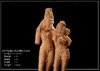 God Vishnu with Lakshmi Statues