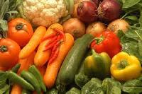 natural fresh vegetables