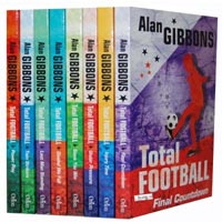 Alan Gibbons Total Football 8 Books Collection Set(Divided We Fall, Final Countdown, Injury Time, La