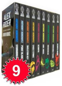 Alex Rider Collection 9 Books Gift Box Set Pack Anthony Horowitz