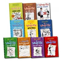 Diary of a Wimpy Kid Collection 10 Books Set