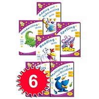 I Can Learn Age 6-7 Collection 6 Books Set