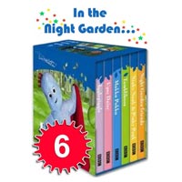 In the Night Garden Little Pocket Library 6 Books Set