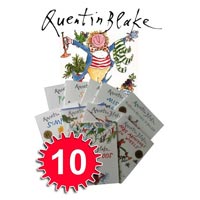 Quentin Blake 10 Picture books Collection (Angelica Sprokets Pockets / Mrs Armitage on Wheels / Ange
