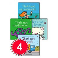 4 Toddlers Books Set