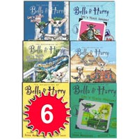 The Adventure of Bella & Harry Collection 6 Books Set New Let's Visit Barcelona
