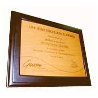Awarding Certificates