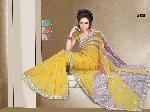 Embroidered Partywear Saree