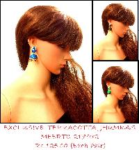 Terracotta Jhumkas earrings