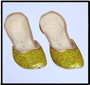 Beaded Jutti - Cat No. PR-103