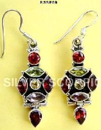 silver earrings RSSE - 09