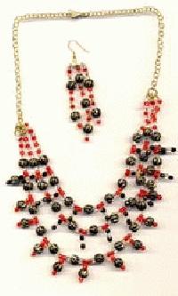 Beaded Necklace Snj-108