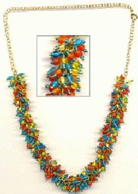 Beaded Necklace Snj-117