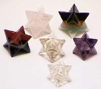 Gemstone Merkaba Stars