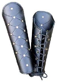Leather Greaves