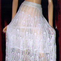 Crochet Long Midi Skirt