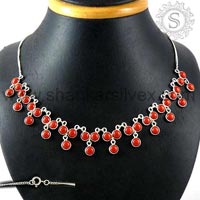 Sterling Silver Necklaces NKCB1065-6