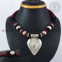 Sterling Silver Necklaces NKPS1044-1