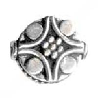 SB-02  antique silver beads