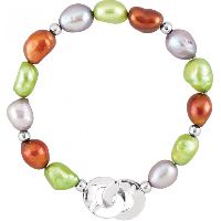 Cultured Dyed Multi Color Cultured Freshwater Pearl