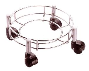 Stainless Steel Cylinder Trolley