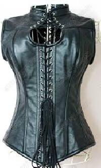 leather corset