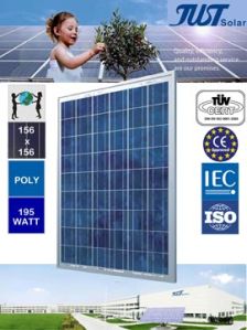 Solar Panel ,solar Module Poly, Brand Name : JUST