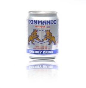 Energy Drink Commando Bear, Packaging Type : Silver
