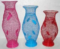 Item Code - 07731 Wrought Iron Flower Vases