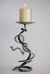 wrought iron candle holders