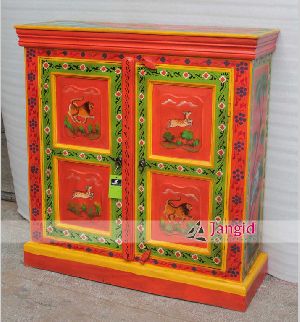 Wooden Hand Painted Furniture India