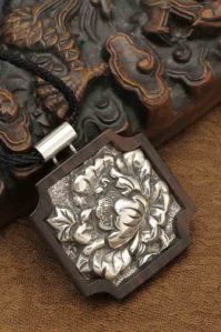 Wood Pendant Necklace Jewelry