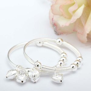 Handmade Sterling Silver Baby Bangle, Brand Name : Myshine