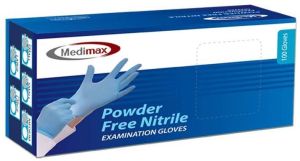 Medimax Nitrile Powder Free Examination Gloves