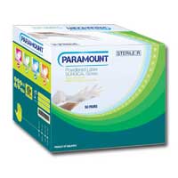 Paramount Powdered Latex Surgical Gloves 8.0gr