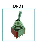 miniature toggle switches, SPDT and DPDT