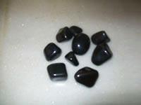 Polished Black Pebble Stones
