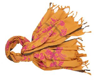 Cotton printen scarf