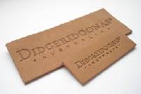 leather embossed labels