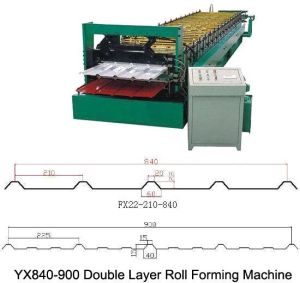 Double Layer Roll Forming Machine
