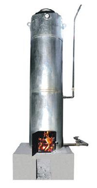 Domestic Wood Fired Water Heater