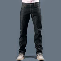 Rigid Denim Jeans 01
