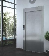 Mirror Stainless Steel Elevator Doors, Color : Silver