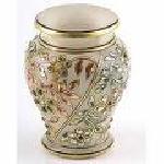 Gold Work Flower Pot