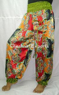 Viscose Satin Ladies Trouser, Harem Pants - 2549