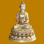 105 Brass Buddha Statue