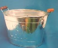 Tin Galvanized Ice Buckets