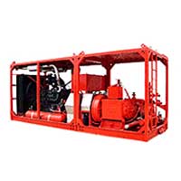 Skid Mounted Cementing Unit